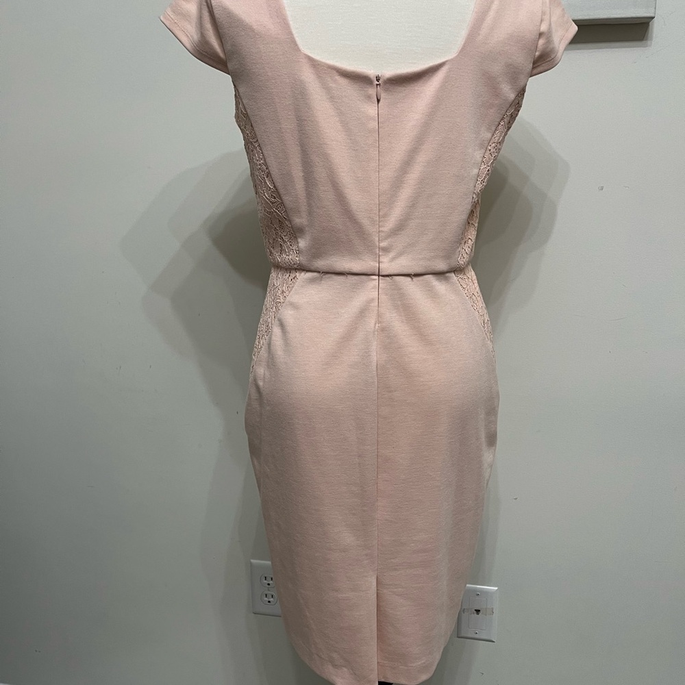Limited ladies dress cap sleeves pale pink large - Picture 2 of 8